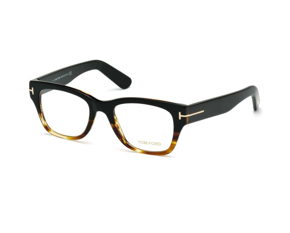 Tom Ford TF 5379 005 Black Unisex Brille Glasses Frames Eyeglasses Size 51