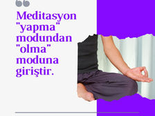 MEDİTASYON