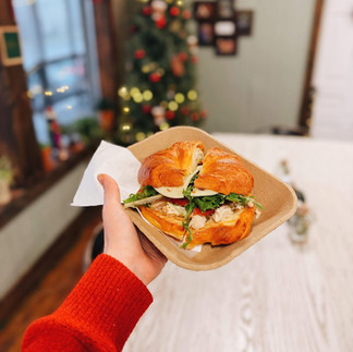 The Yoke Cafe lunch sandwich