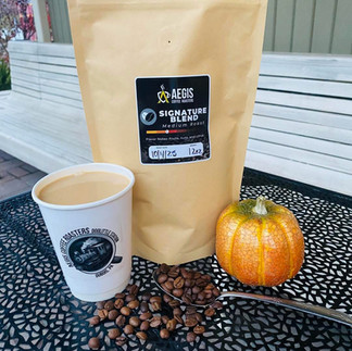 Aegis Coffee Roasters coffee and beans