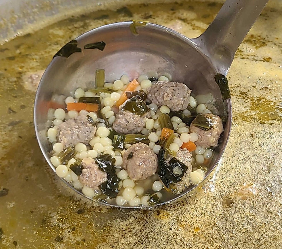 Calliari Bakery Italian Wedding Soup