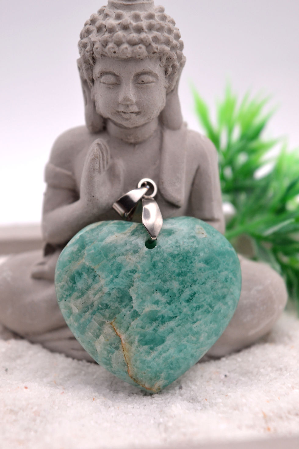Pendentif en amazonite – Pierre naturelle de calme et harmonie