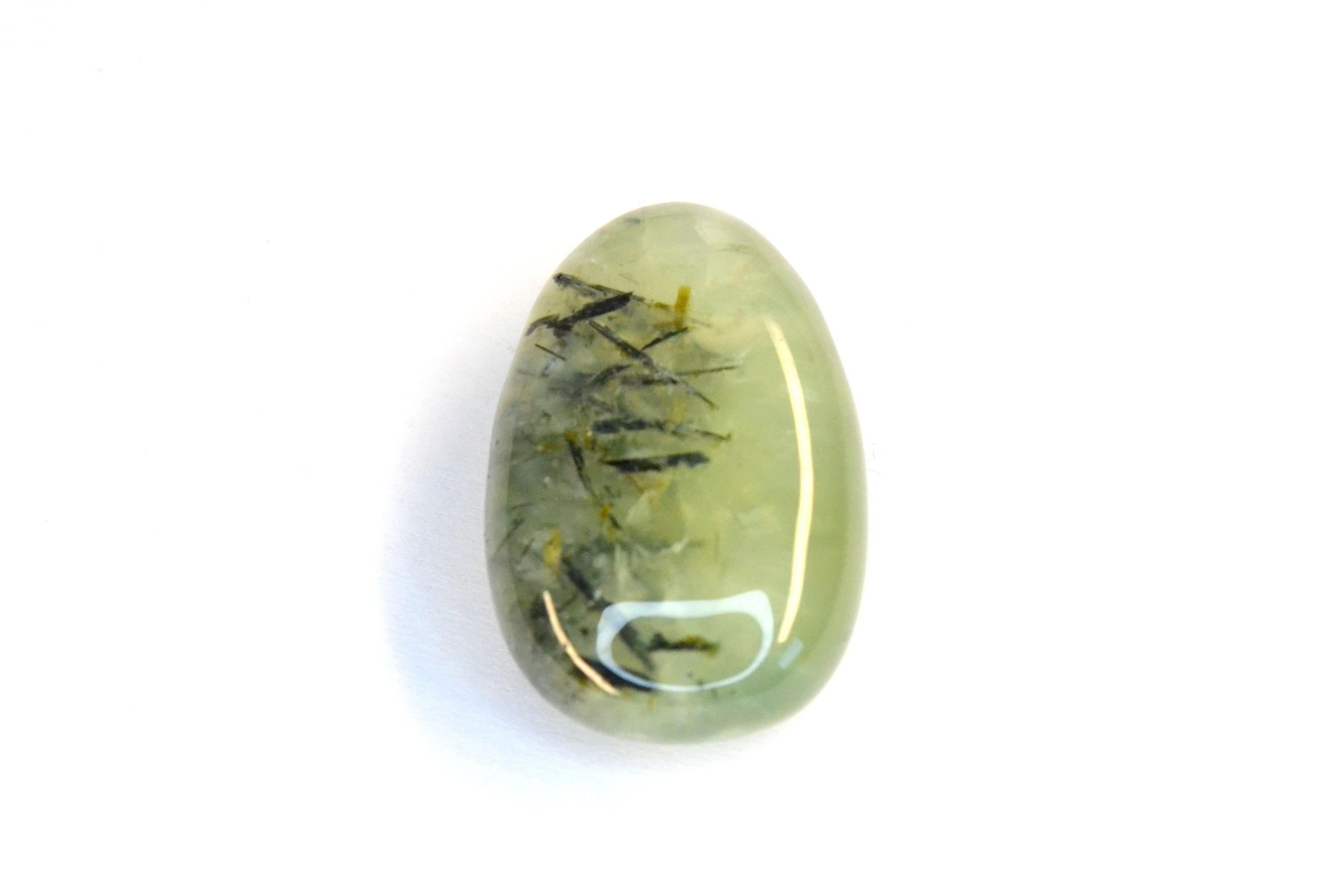 Pendentif en Prehnite & Epidote