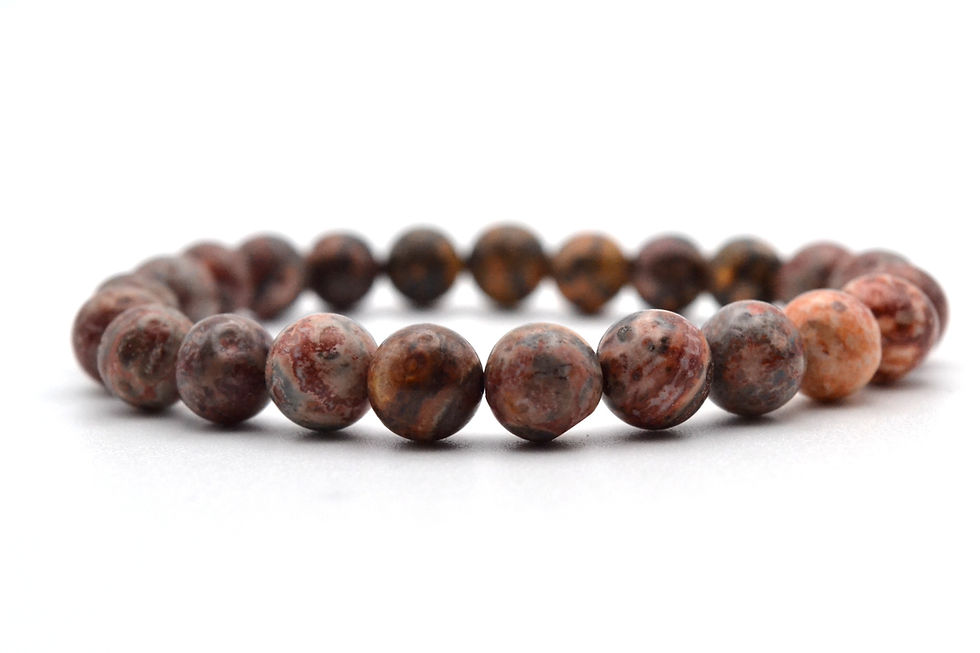 Bracelet bien-être Jaspe Léopard – apaisement et stabilité intérieure