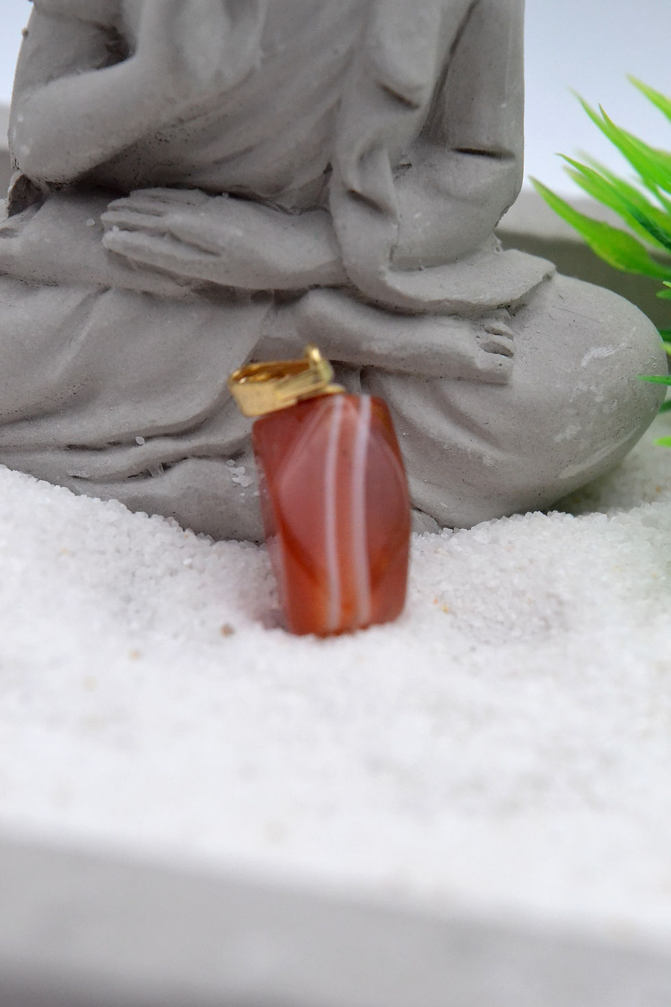 Pendentif en cornaline – Pierre de fécondité et de motivation