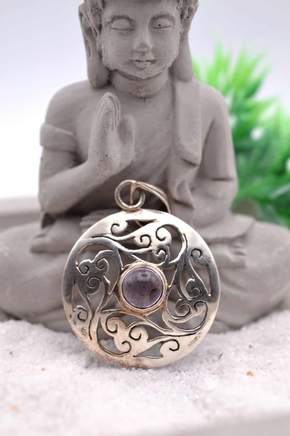 Pendentif en Améthyste - Harmonie et équilibre émotionnel