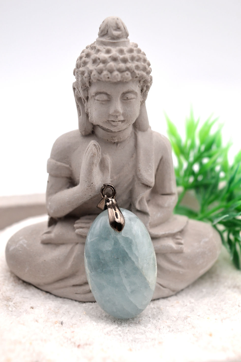 Pendentif en aigue-marine