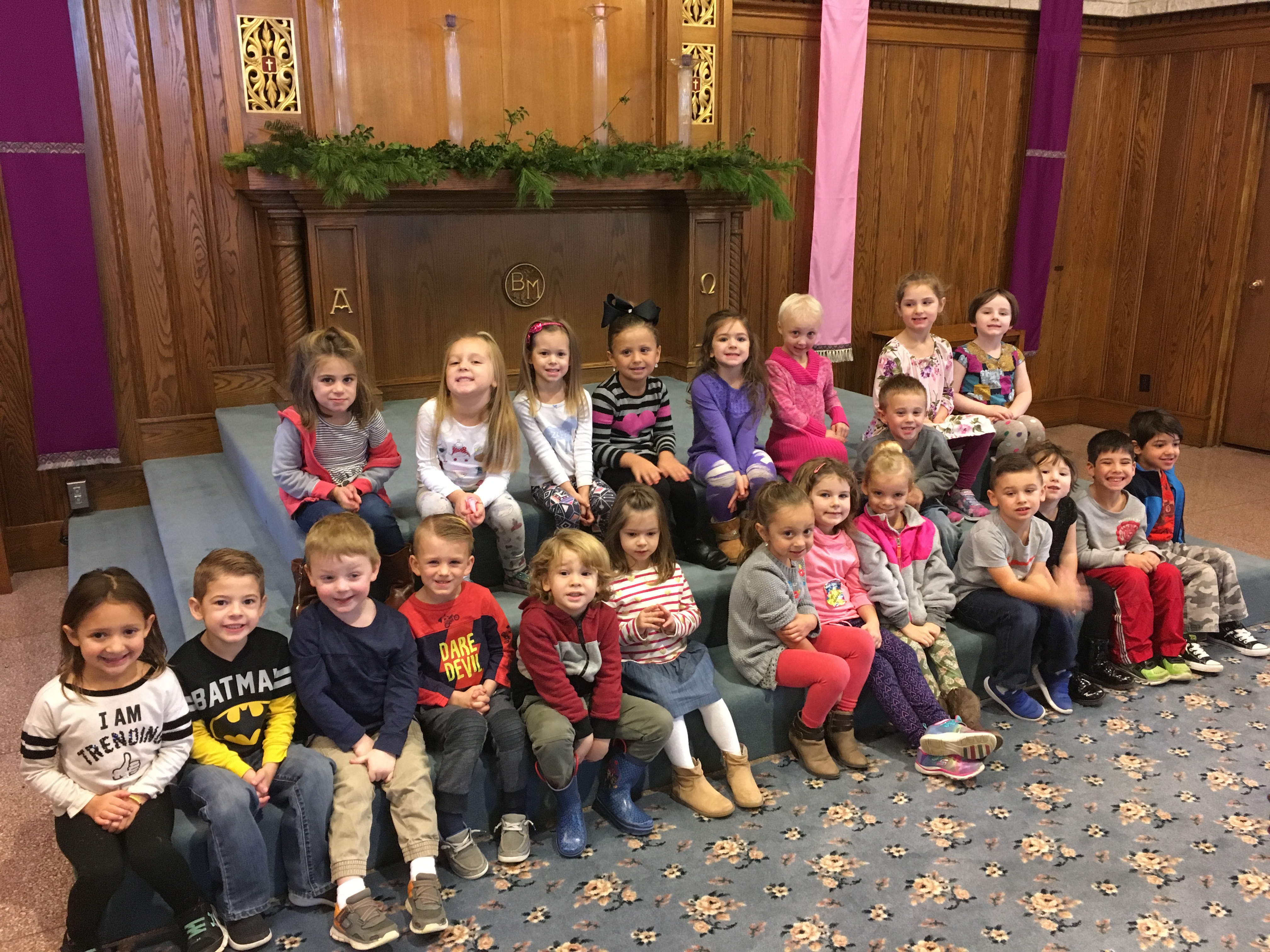 Nursery School 4 yr advent 2017 2