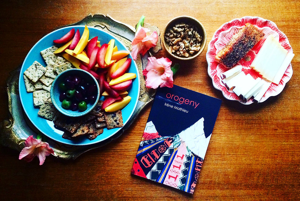 Irene Mathieu Orogeny Book Review on Fork and Page