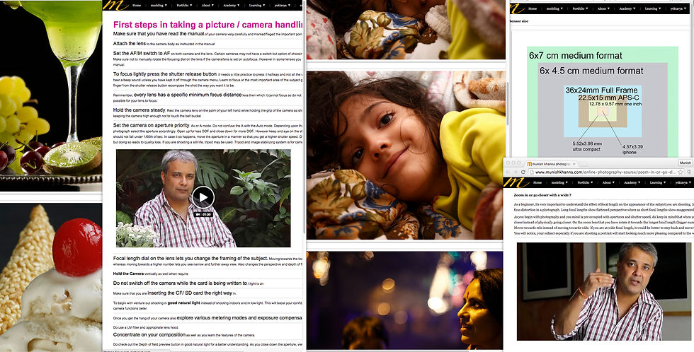 online photography course preview