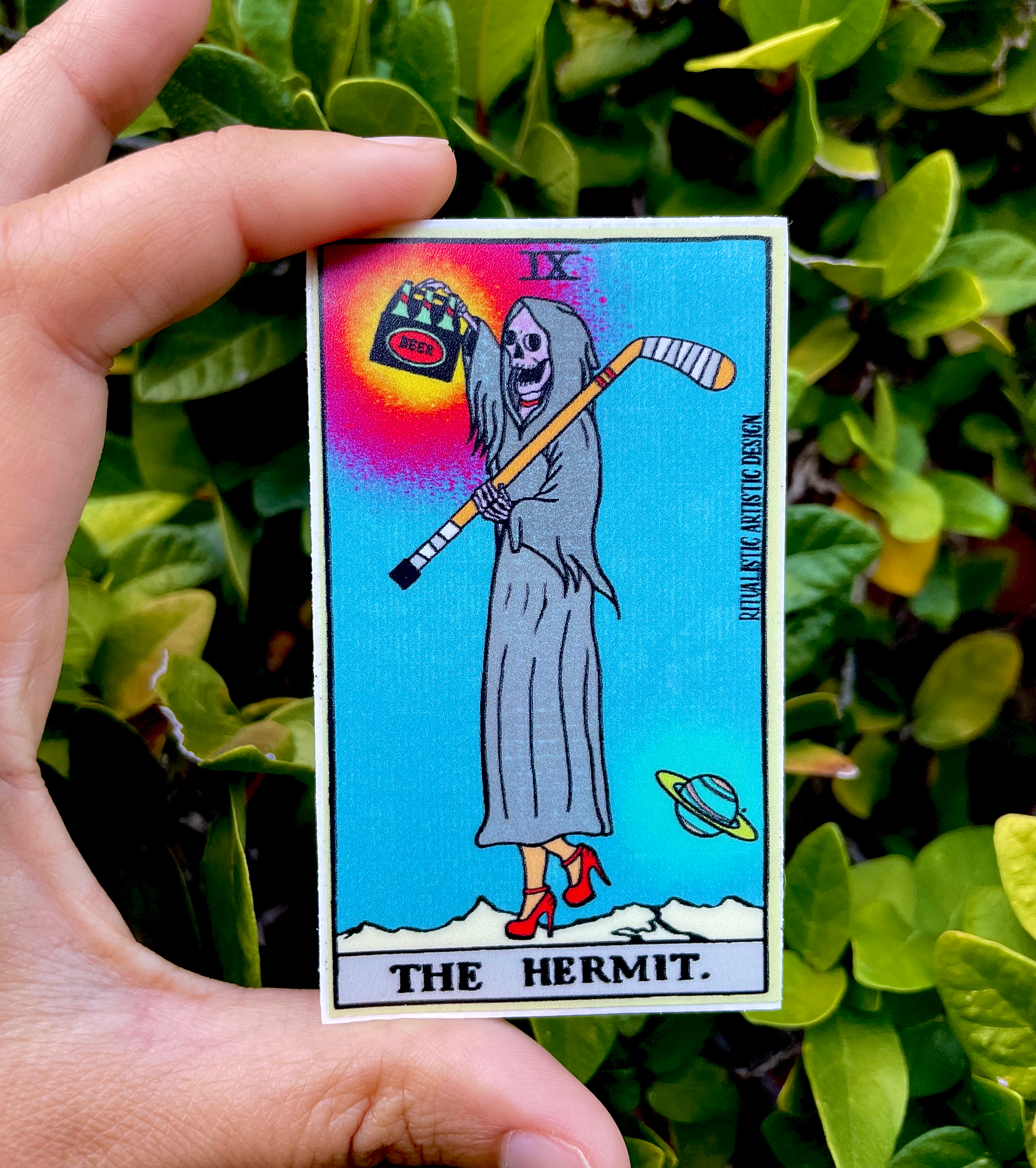 The Hermit Sticker