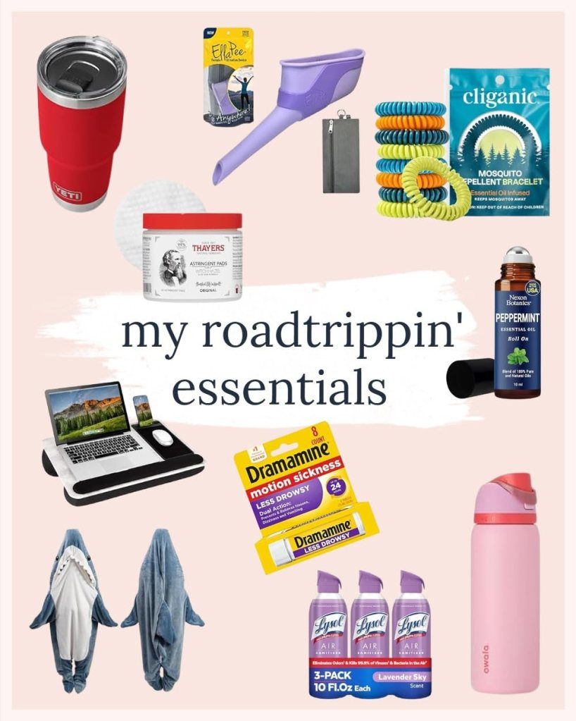 My Roadtrippin Essentials
