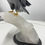 Thumbnail: Black Onyx Crow w/ Smokey Quartz Beak on Calcite Branch