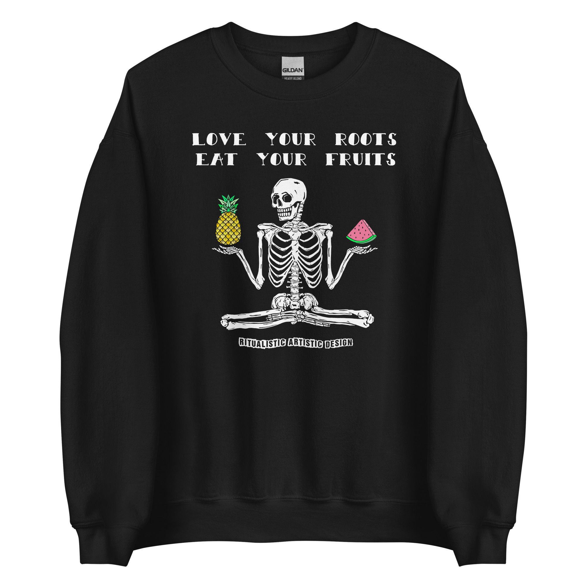 Love Your Roots Eat Your Fruits Crewneck