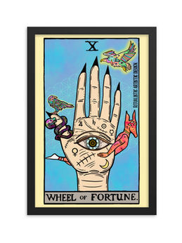 The Wheel of Fortune Major Arcana Tarot Card