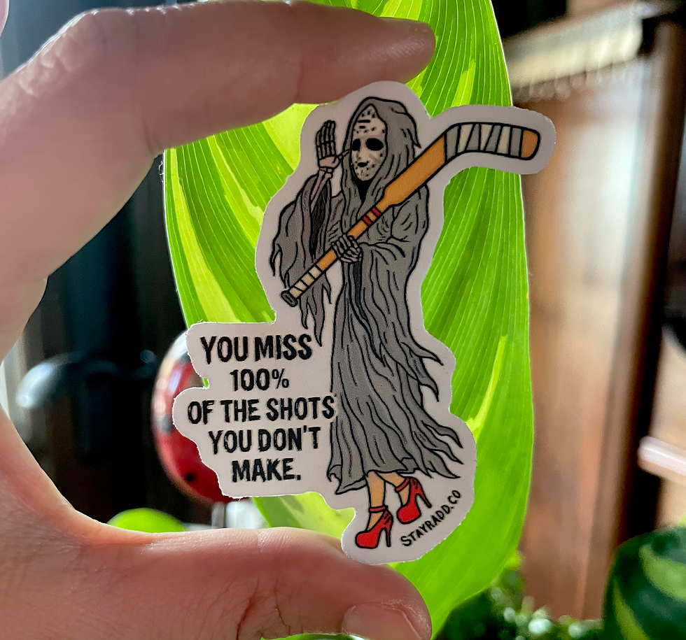 Thumbnail: You Miss 100% of The Shots You Don't Make Sticker