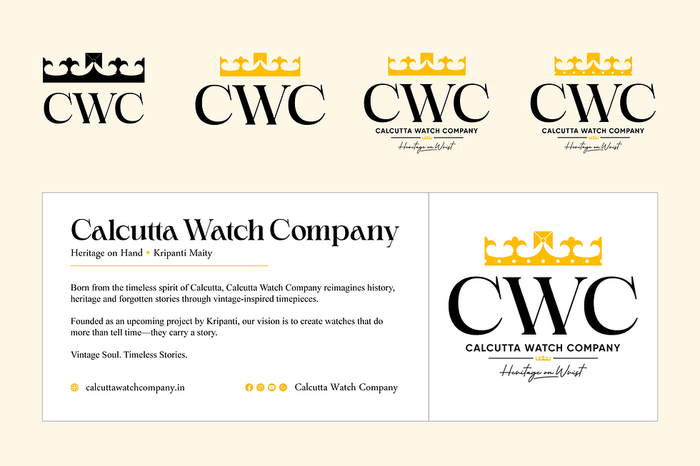 Calcutta Watch Company - CWC, Heritage on Wrist