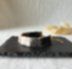 Bracelet tissé à la main de la collection Pyrénées en laine naturelle, idée cadeau bijoux artisanal