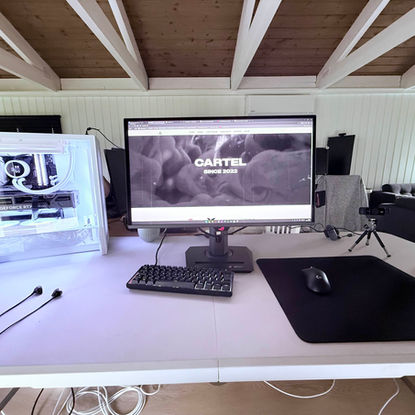 CARTEL LAN #2 - LANET ER I FULD GANG - 24/7 TWITCH STREAM + GIVEAWAYS + CASE OPENING