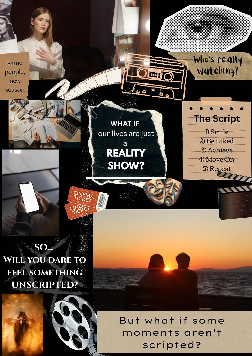 What if our lives are just a reality show?