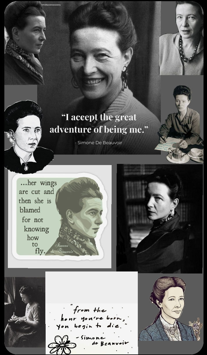 A LETTER TO SIMONE DE BEAUVOIR