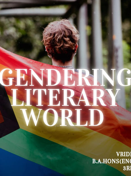             Gendering Literary World