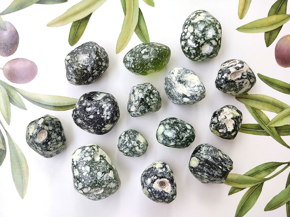 Thumbnail: Beautiful Mali Natural Glass - Life transforming & Balanced - Heart Chakra Gem