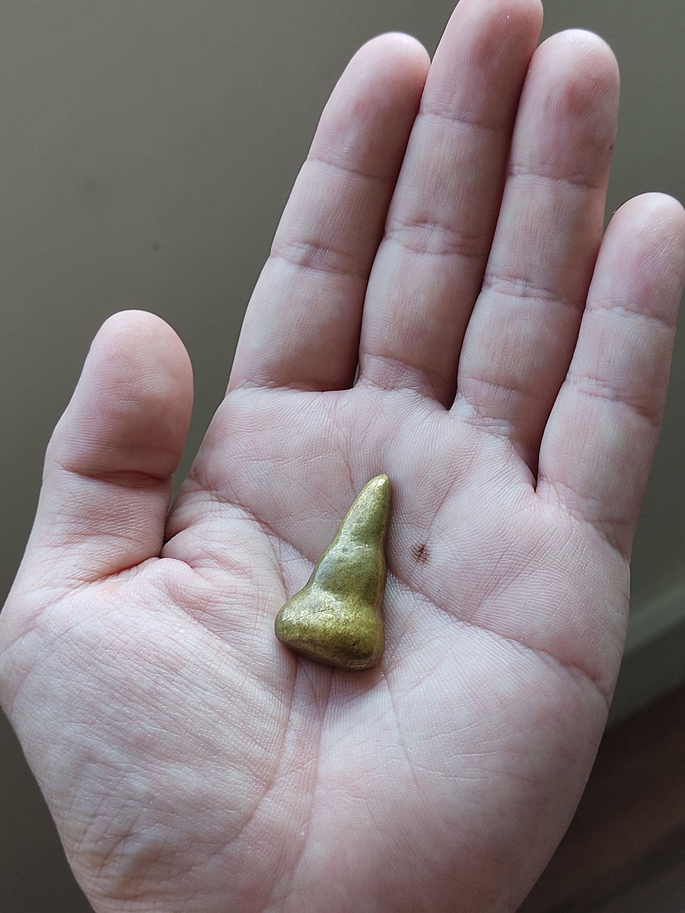 Thumbnail: Energetic "Golden Stupa" lek Lai" Metaphysical Item - Powerful Ancient Object