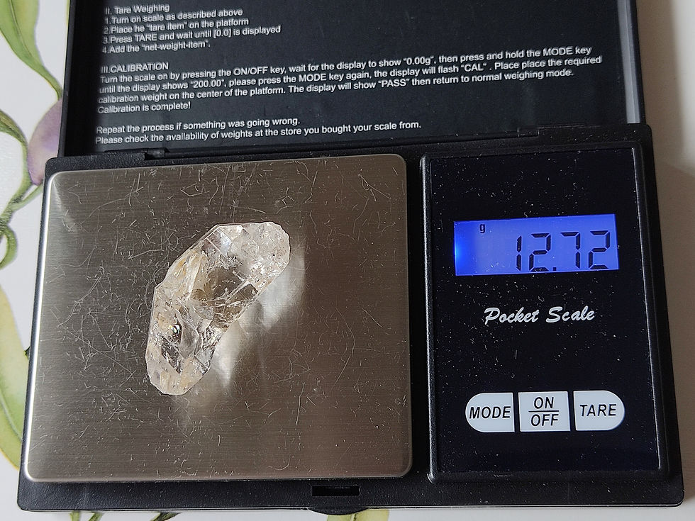 Thumbnail: AAA+ "Herkimer Diamonds” Quartz (Large) - 100% Natural Double Terminated