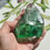 Thumbnail: Green Obsidian Volcanic Glass - Amazing Emerald Green  - Wonderful Transparency
