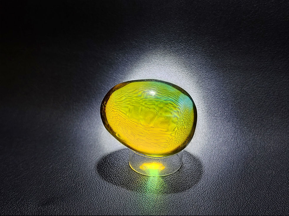 Thumbnail: Auric Gem "Pad Thawee" Crystal - First Earth Element - Incredibly Beautiful