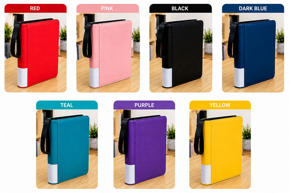 Thumbnail: 9 Pocket Top Loader Binder | 360 Slots