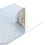 Thumbnail: A blank A4 Holographic Silver Sticker Vinyl Label , peeled away at the corner.