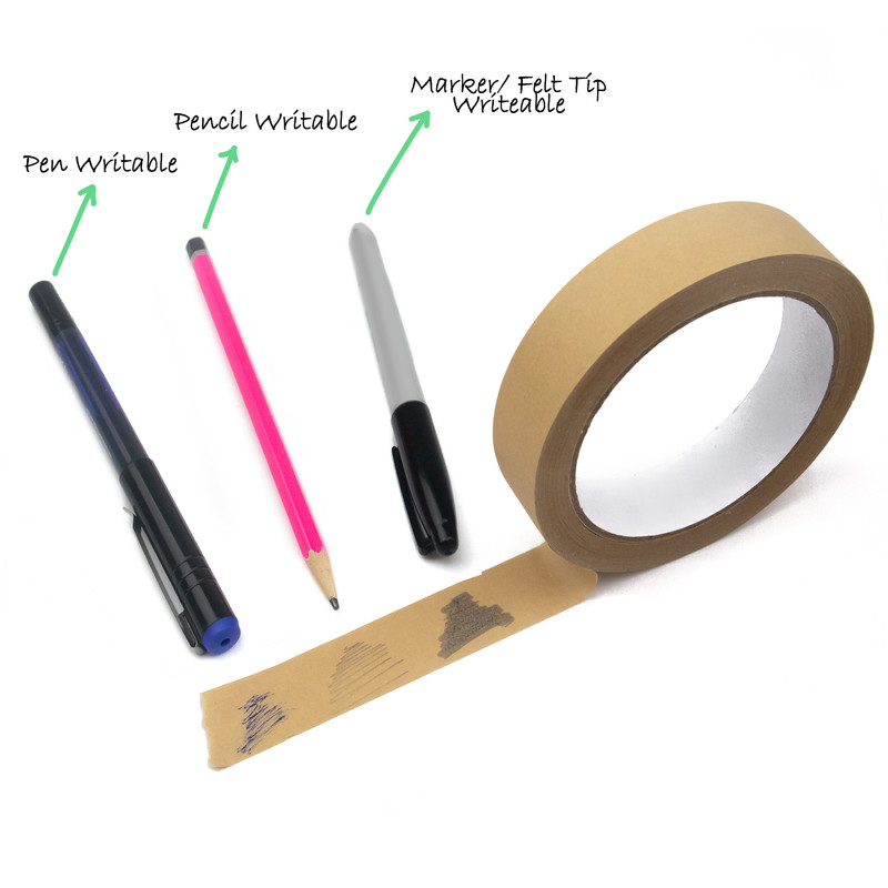 Self-Adhesive Sticky Kraft Tape - 10mm x 30m view 2