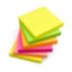 Sticky Notes | Neon | 3" x 3" / 76mm x 76mm | 100 Sheets per pad