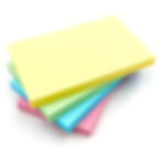 Sticky Notes | Pastel | 3" x 5" / 76mm x 127mm | 100 Sheets per pad