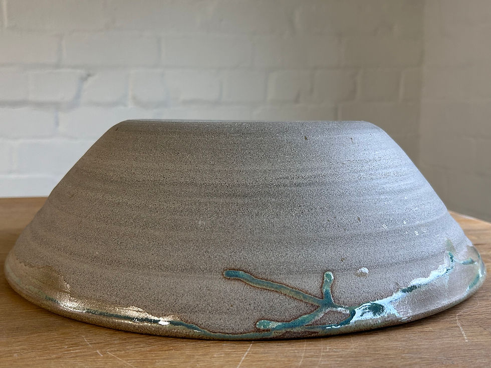 Thumbnail: Large Fruit Bowl in stoneware 