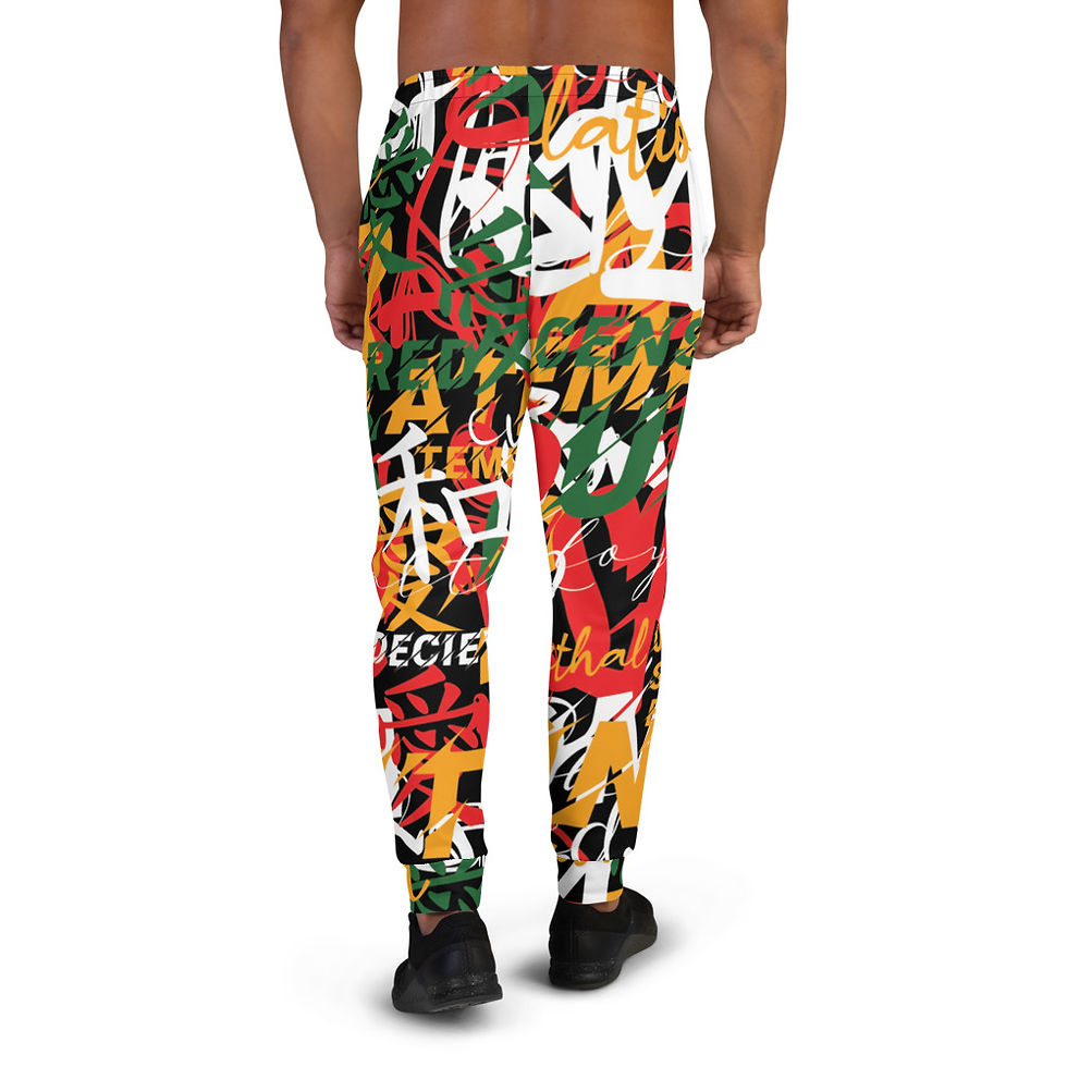 Thumbnail: Limited Edition Men's Graffiti Joggers