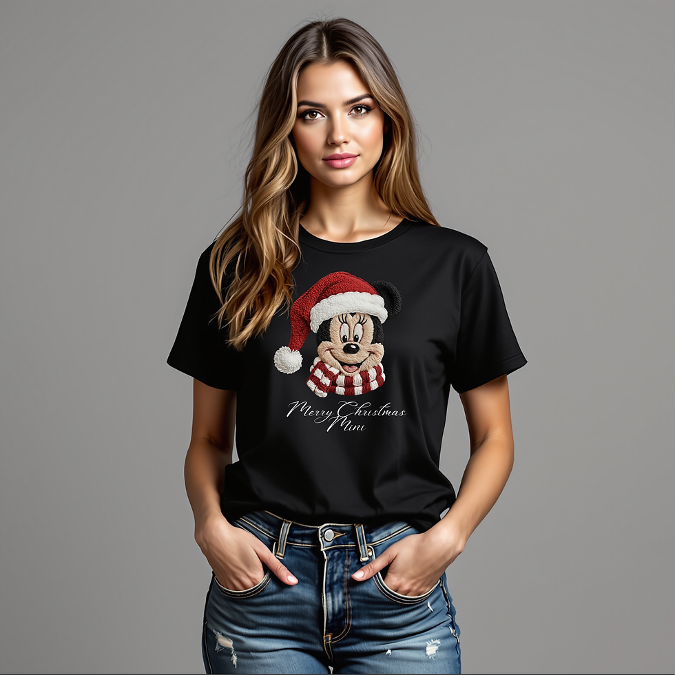 Merry Christmas Mini - Womens Tee