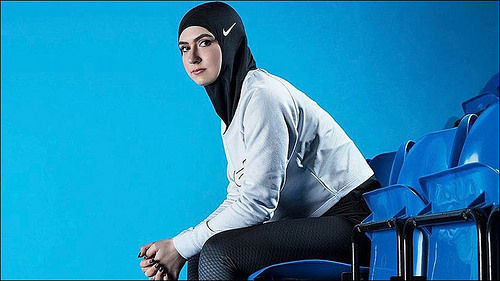Hijabs With a Swoosh