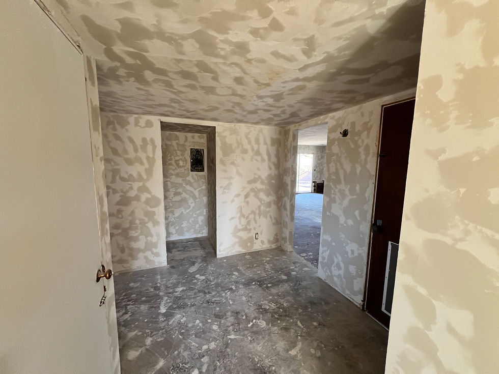 drywall repair after plumber pt.4