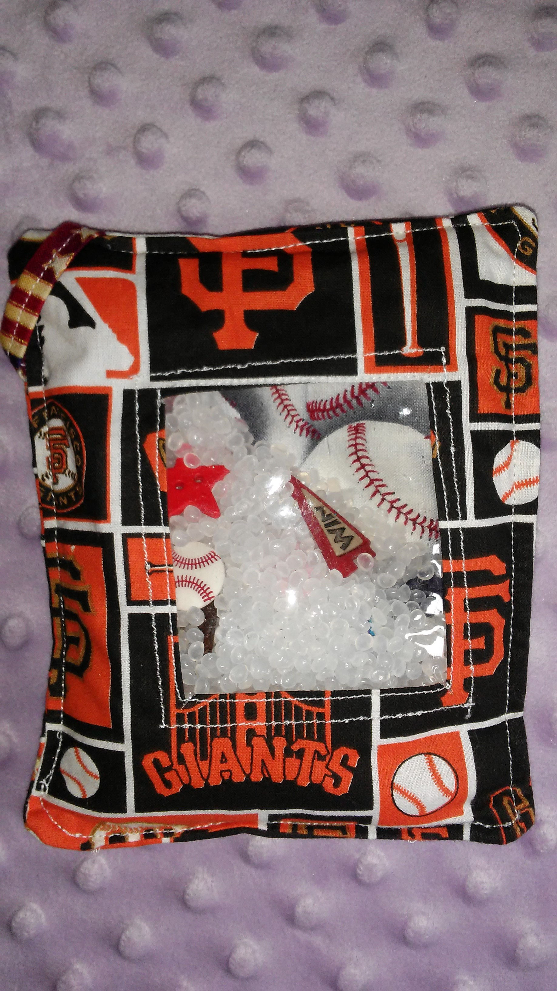 San Francisco Giants, Busy Bag, Sensory, Autism Toy, Travel Aid, Party Favors