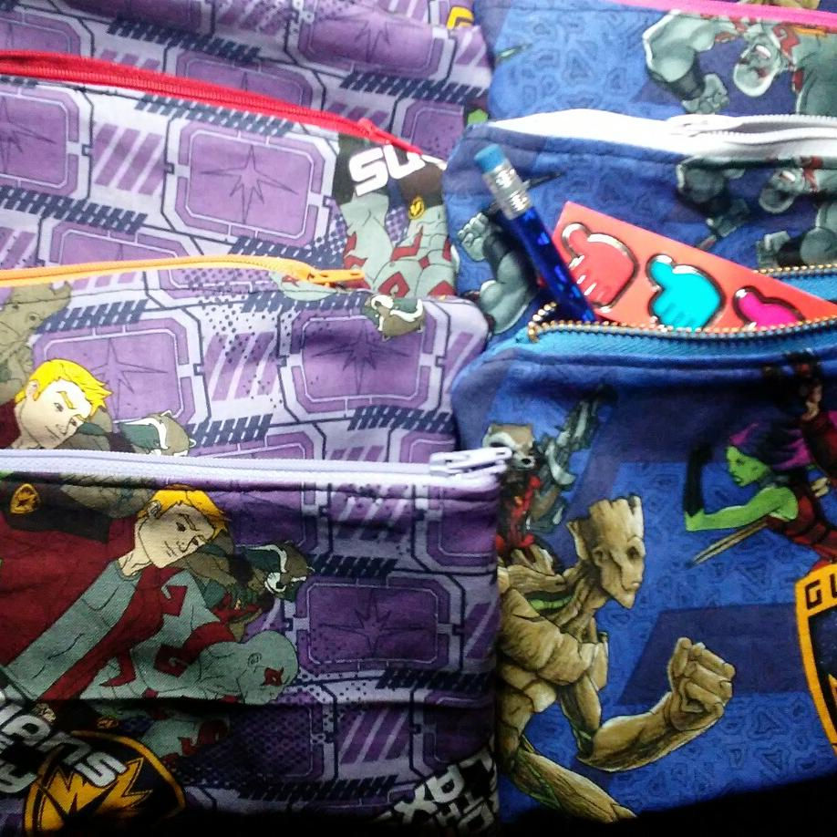 Kids Pencil Pouch, Guardians of the Galaxy, Party Favors, Carry All, Zipper Case