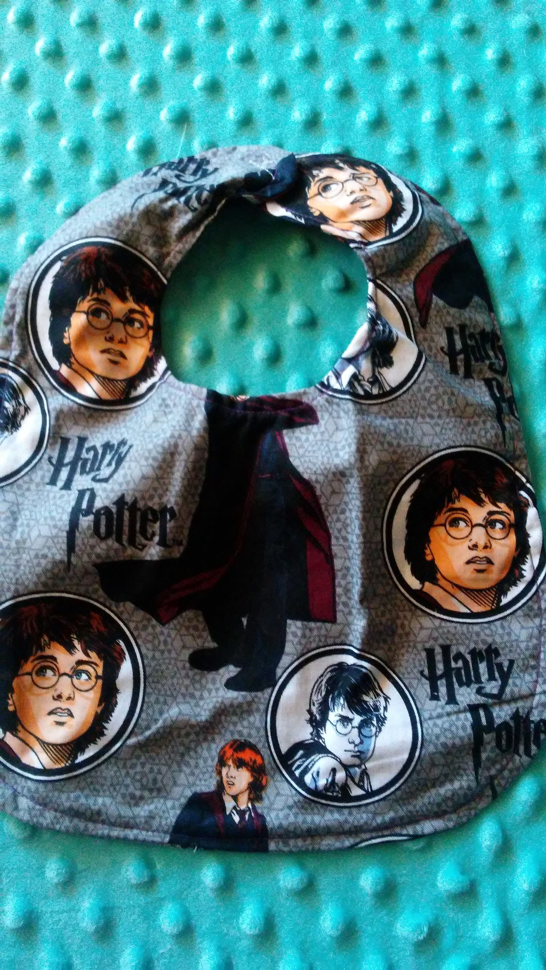 Harry Potter, Nerdy, Baby Shower Gift, Toddler Bib, New Parent, Wizards