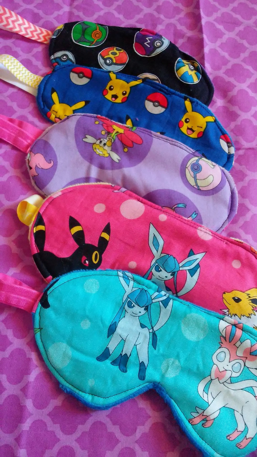 Thumbnail: Eevee, Sleep Mask, Eye Wear, Travel Sleep Aid, Party Favor, Pokemon
