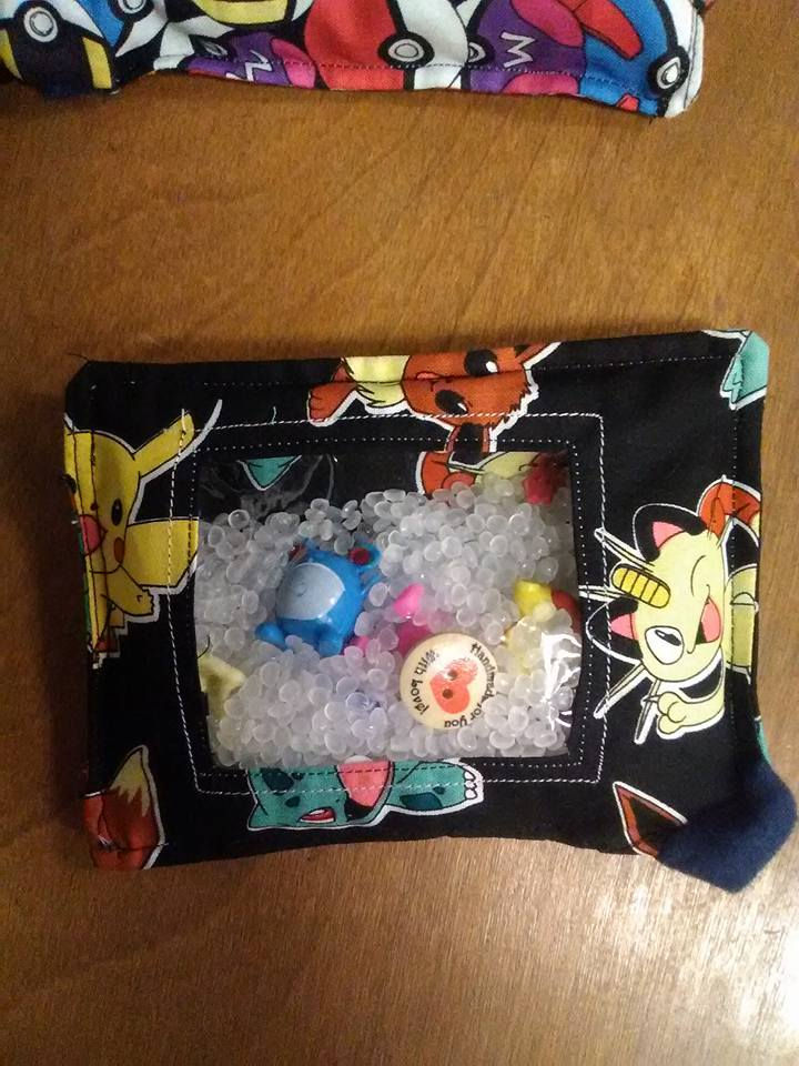 Pikichu, Busy Bag, Sensory, Autism Toy, Pokemon Gift, Party Favors, Treasure
