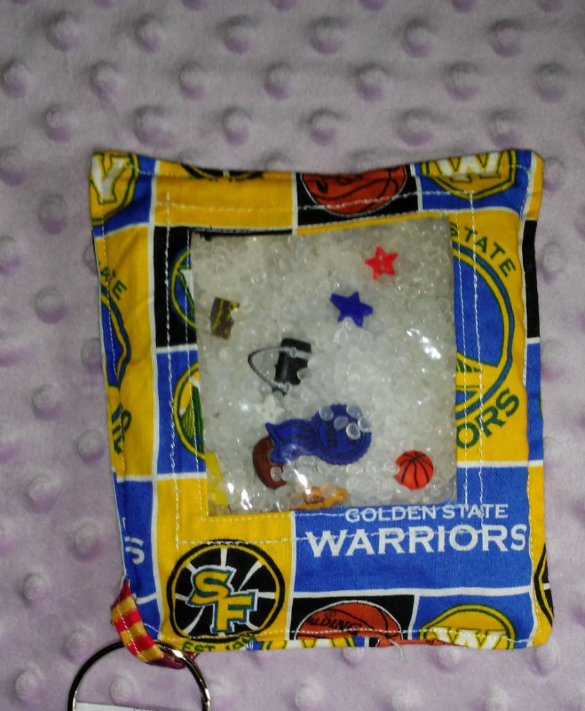 GS Warriors, Busy Bag, Autism Sensory Toy, Party Favor, Travel Aid, Desk Fidget