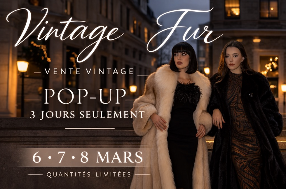 Vintage Fur Pop-Up