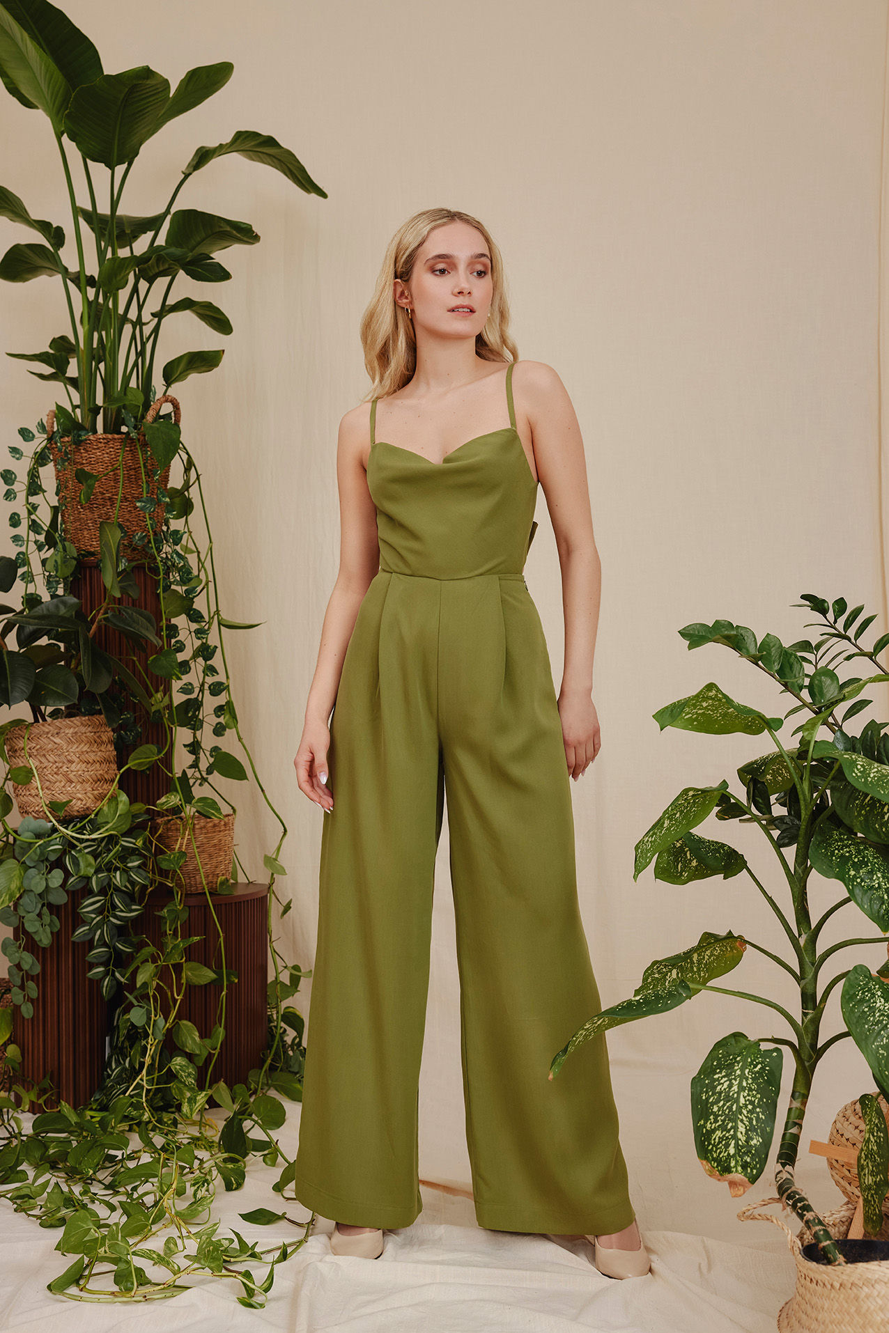 Jumpsuit Paula guacamole