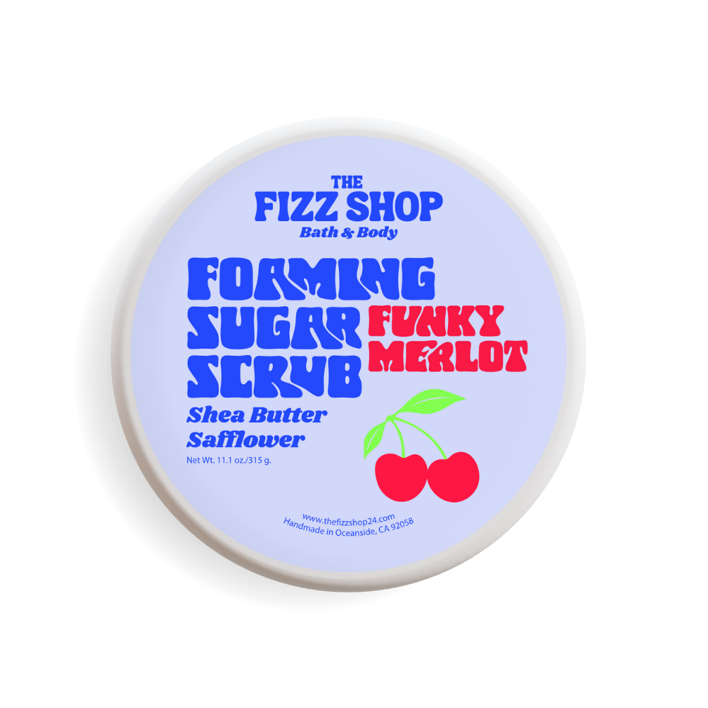 Funky Merlot Foaming Sugar Scrub